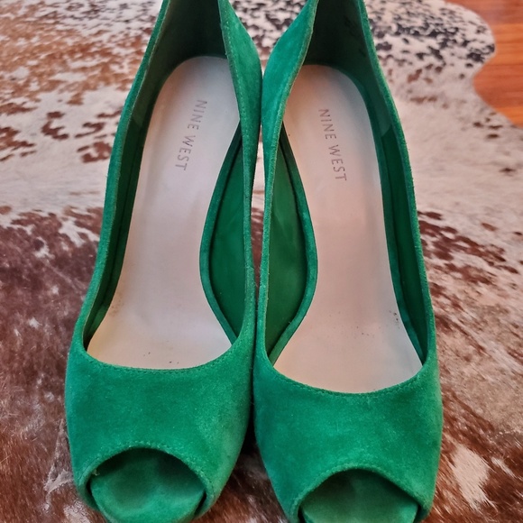 nine west open toe shoes